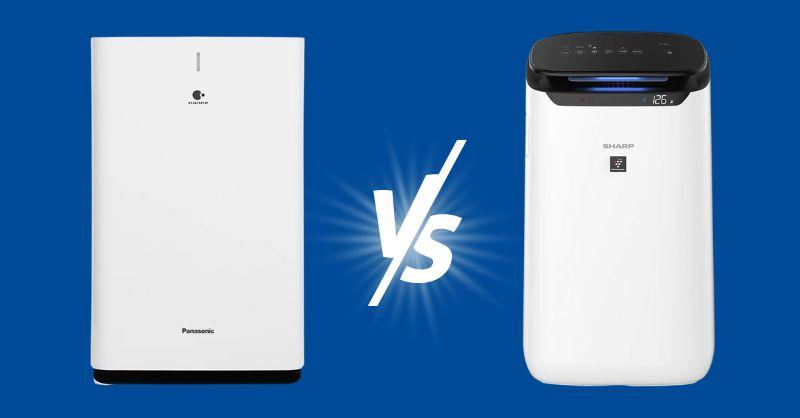 bảng so sánh máy lọc không khí sharp và panasonic các model