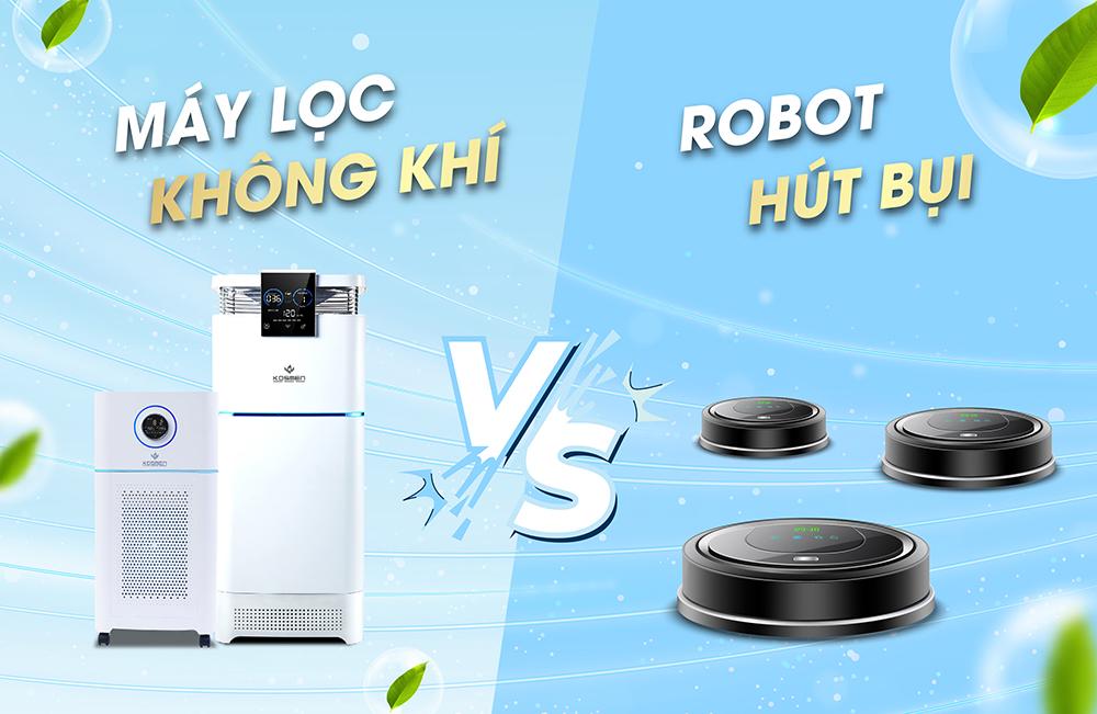 Cách chọn robot hút bụi có bộ lọc khí tốt