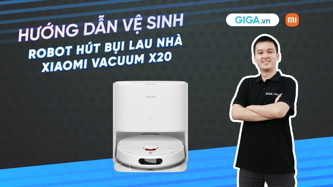 Huong dan ve sinh hop chua bui robot hut bui lau nha Xiaomi