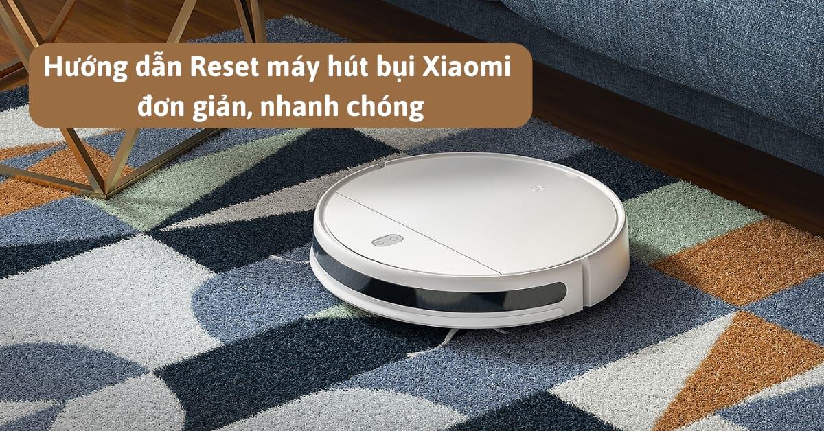 Khởi động lại robot hút bụi