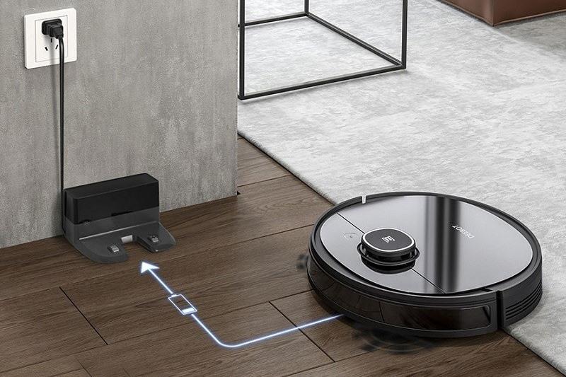 Kiểm tra pin robot hút bụi bị chai