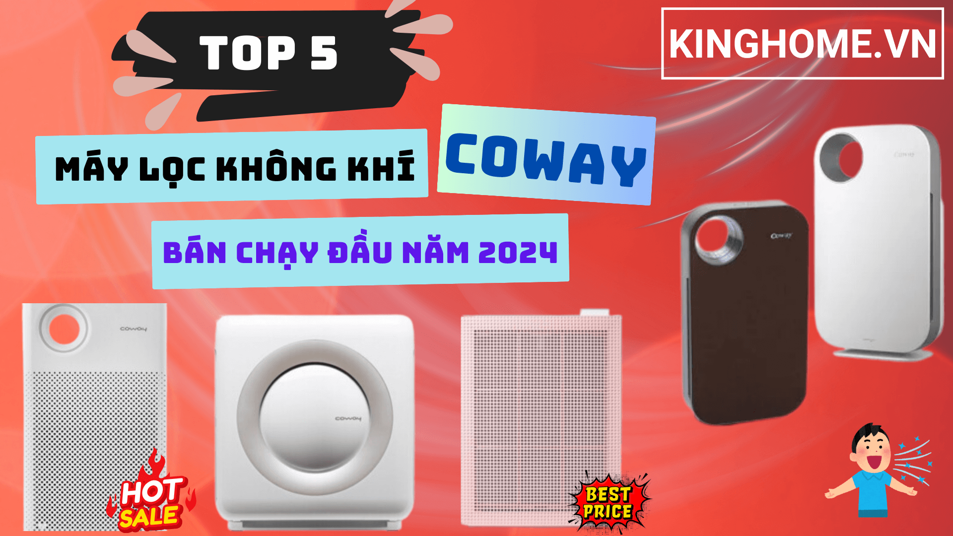 Lựa chọn máy lọc không khí phòng ngủ phù hợp nhất với nhu cầu và không gian phòng.