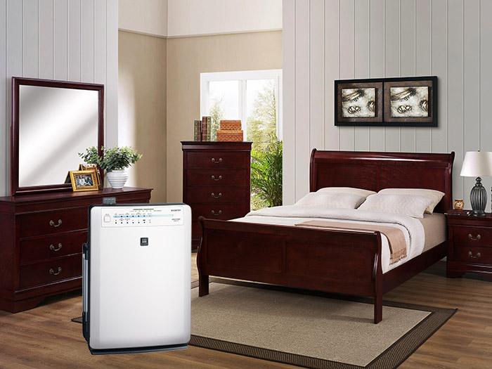 Máy lọc không khí giúp ngủ ngon sâu giấc