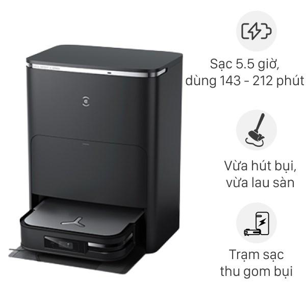 Robot hút bụi chạy chậm pin yếu