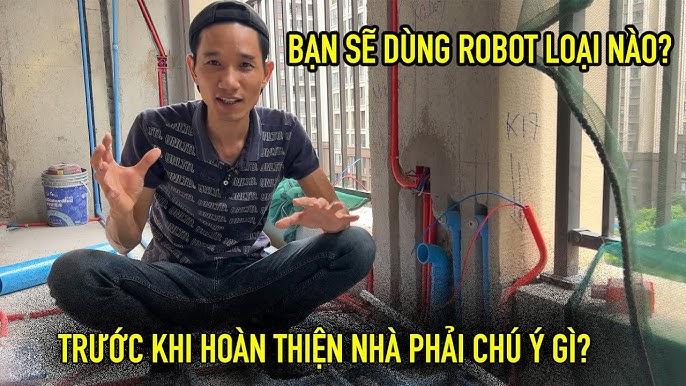 Robot hút bụi lực hút yếu