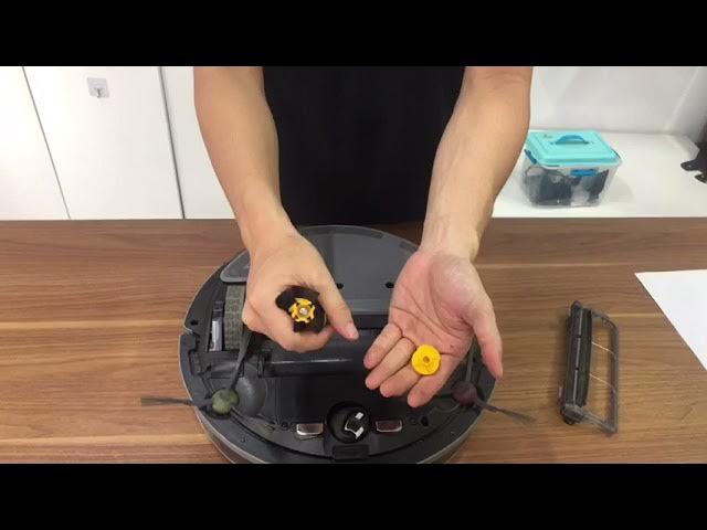 Robot hút bụi lực hút yếu