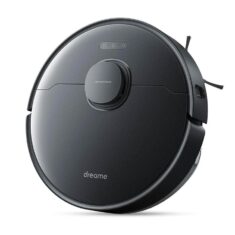 Robot hút bụi hoạt động trong phòng ngủ