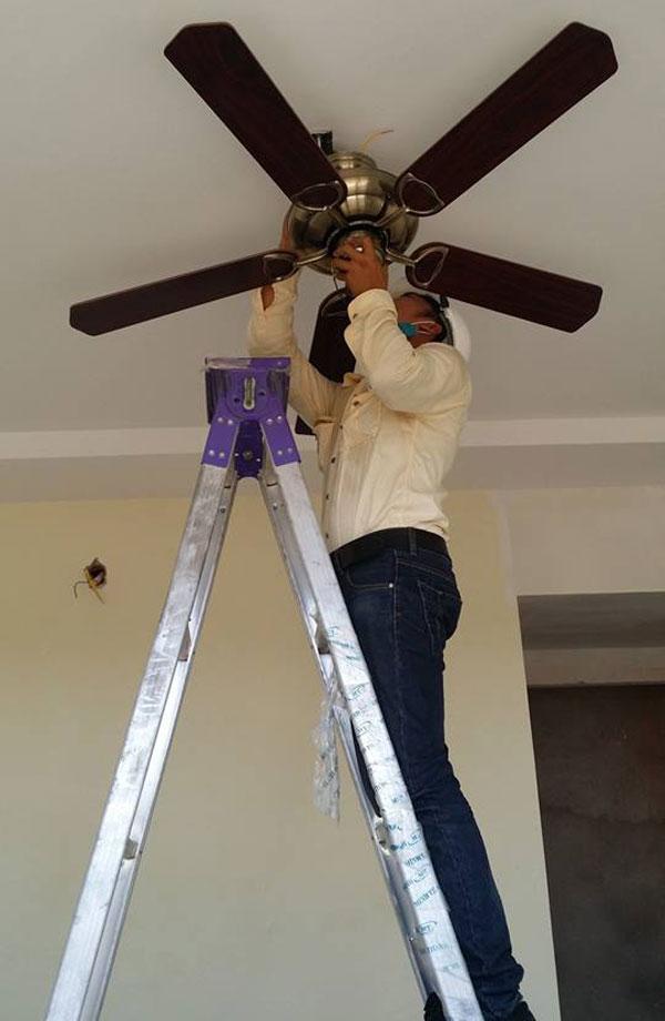 Hướng dẫn sửa chữa quạt trần tại nhà