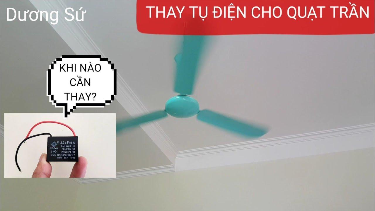 Thay the tu dien quat tran, huong dan